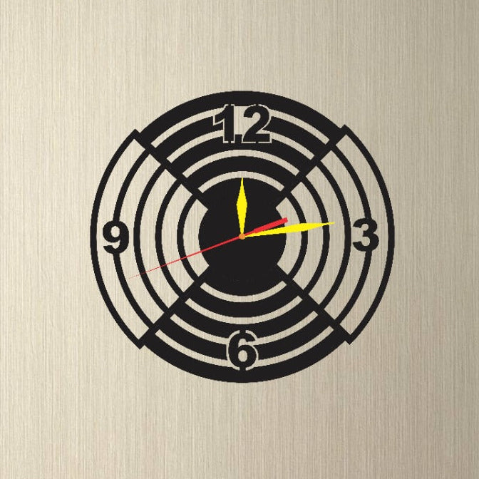Custom Design Wall Clock For Home Decor, Battery Operated, Silent Non-Ticking Acrylic