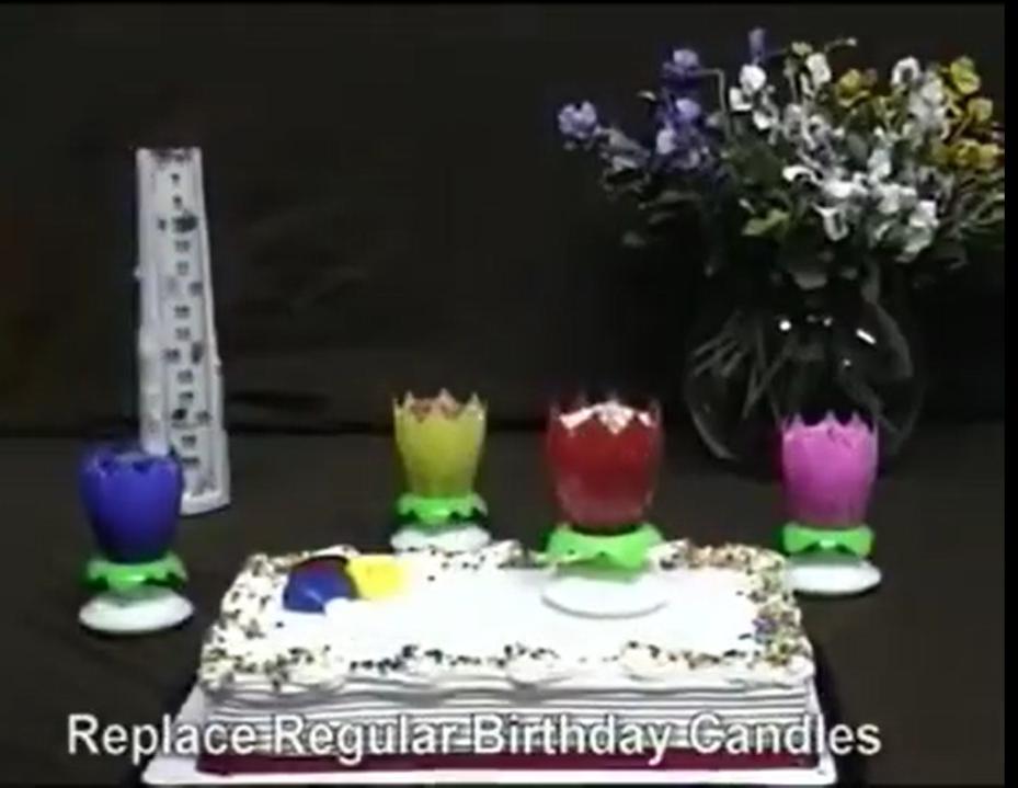 Musical Birthday Candle