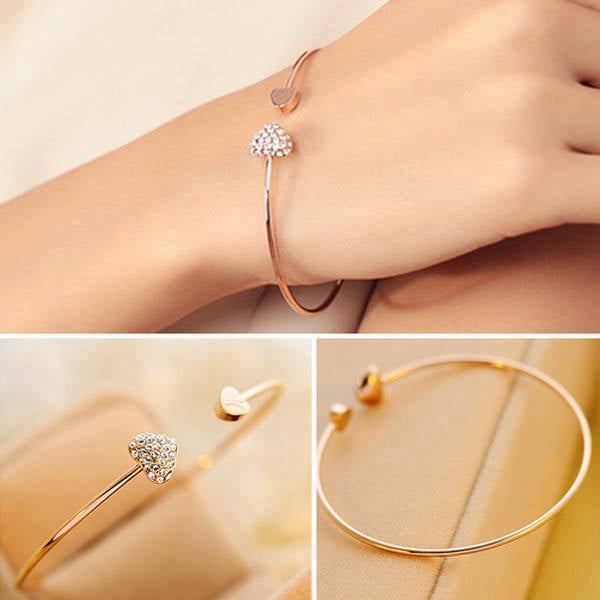 Delicate Heart Bracelet
