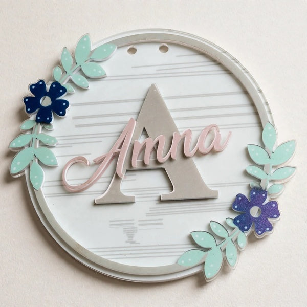 Acrylic Wall Sign 3D Cutting - 8x8 Inches