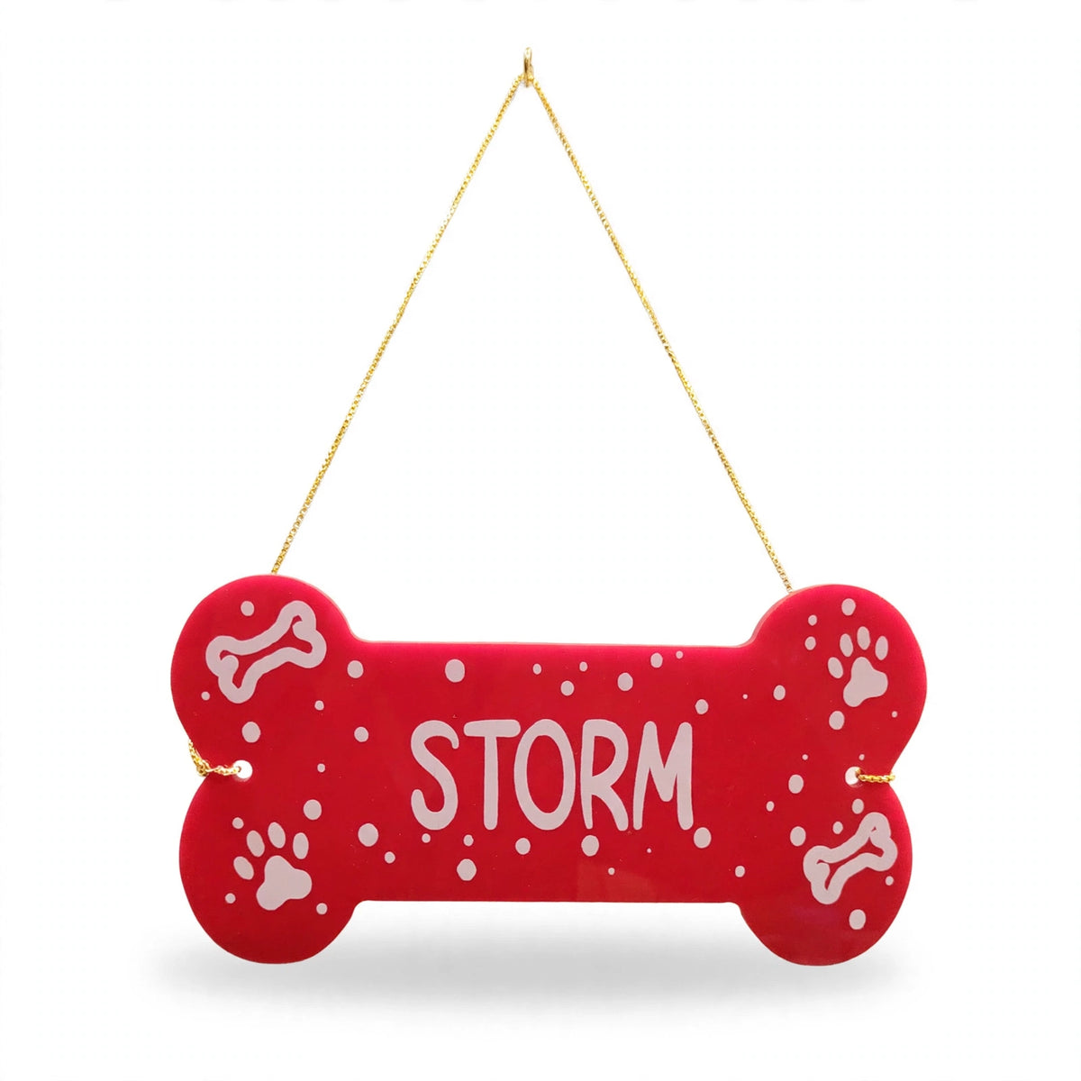Customized Acrylic Neck Sign for Pets - 12x6 Inches | DYO