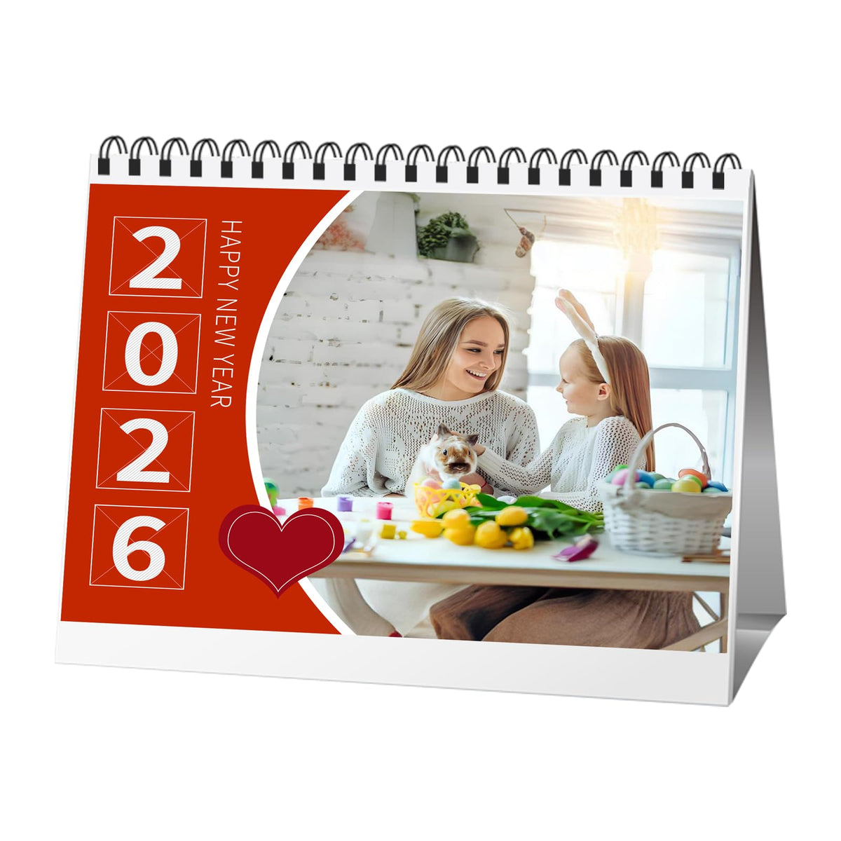 Customized Photo Table Calendar – Personalized Desk Calendar