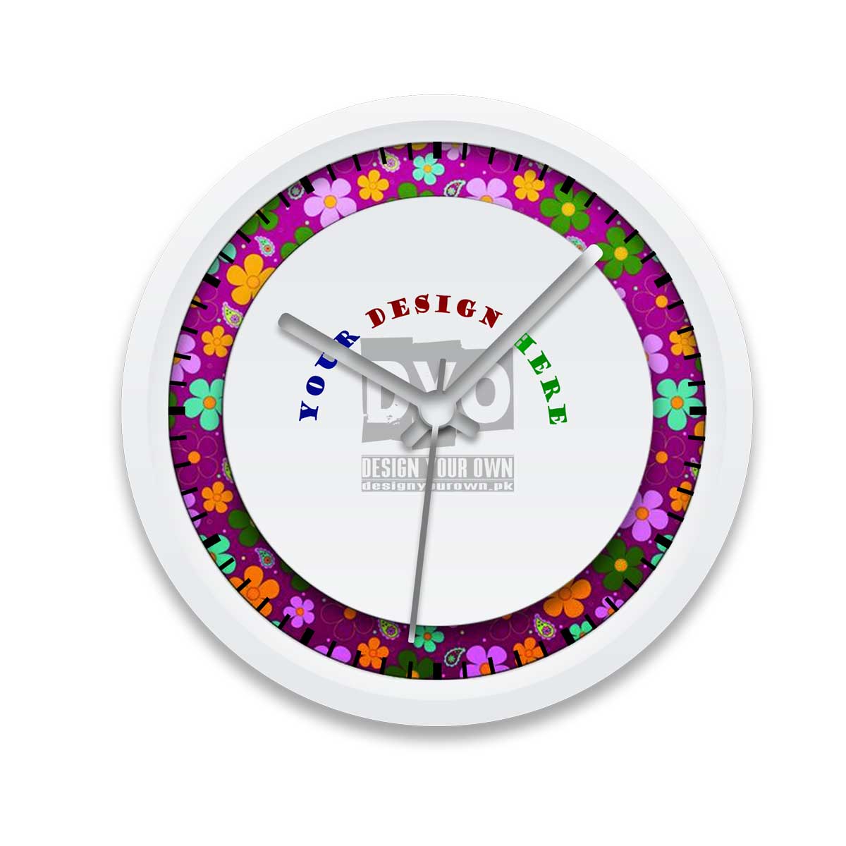 Custom Printed Lounge's Wall Clock