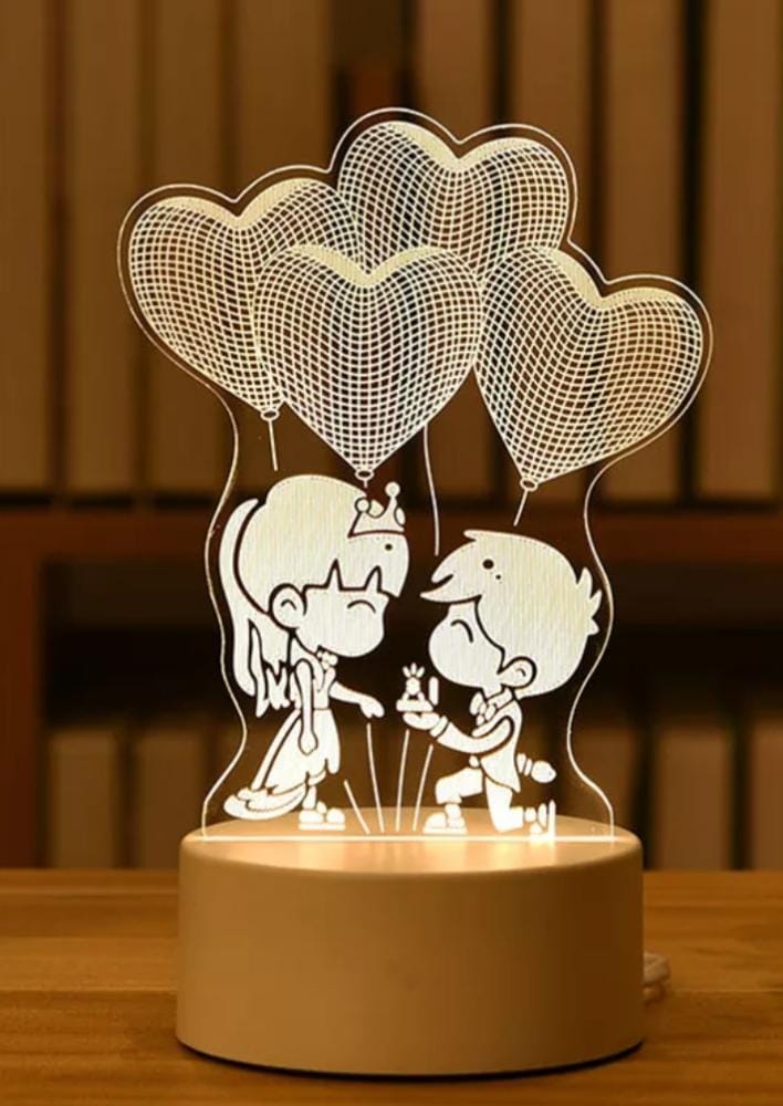 Personalized LED Gift Lamp For Home Decor Or Gift Someone Special!