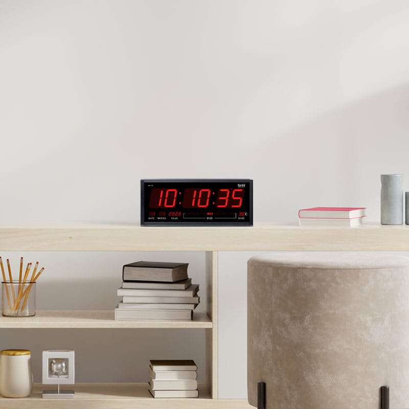 Digital Clock With Alarm and Date (Large) Check Online Price In Pakistan.