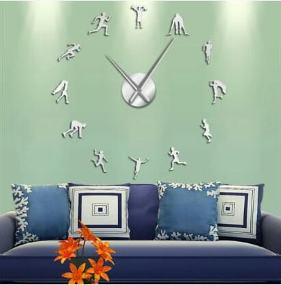 Marathon DIY 3D Acrylic Wall Clock