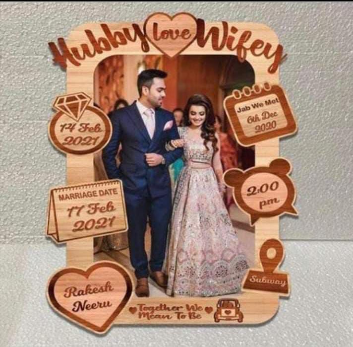Design Your Own Wooden Table Frame (6x8) - With Gift Box