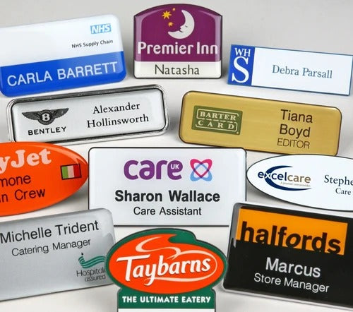 Custom Name Badge - Laminated