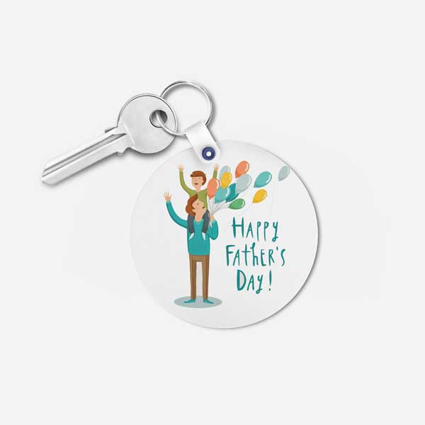 Happy Father's Day Gift keychain