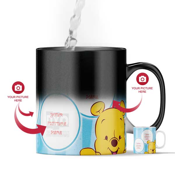 Winnie Pooh Custom Color Changing Magic Mug
