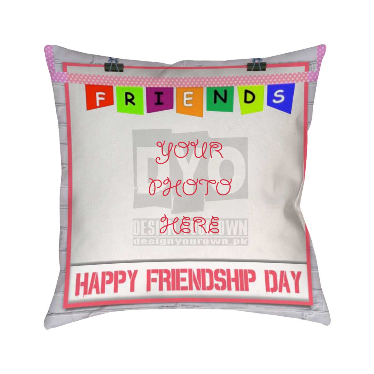 Custom Friendship Day Gift Cushion
