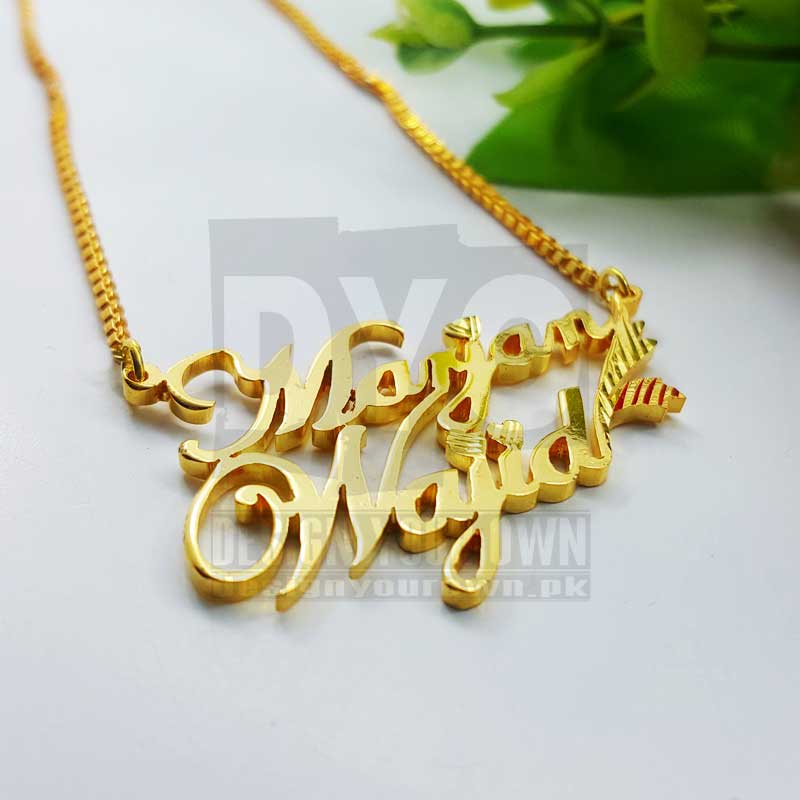 Personalized Name Necklace - Double Name