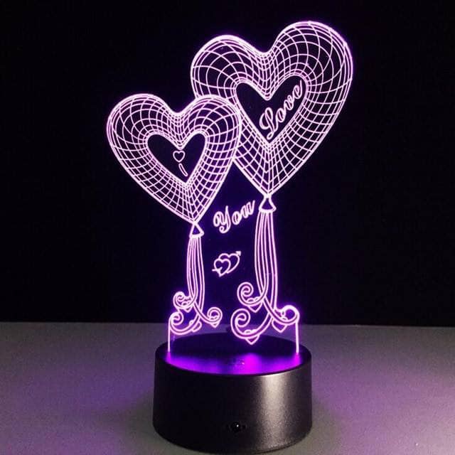 I Love You Night Lamp
