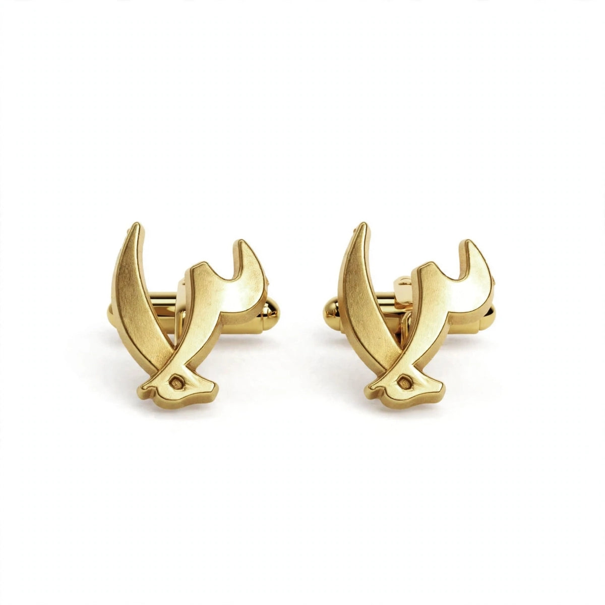 Customized Logo Pair of Cufflinks – Gold, Silver Plated & Pure Silver