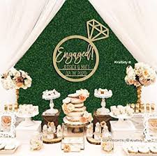 Design Your Own Custom Acrylic Engagement, Wedding Sign