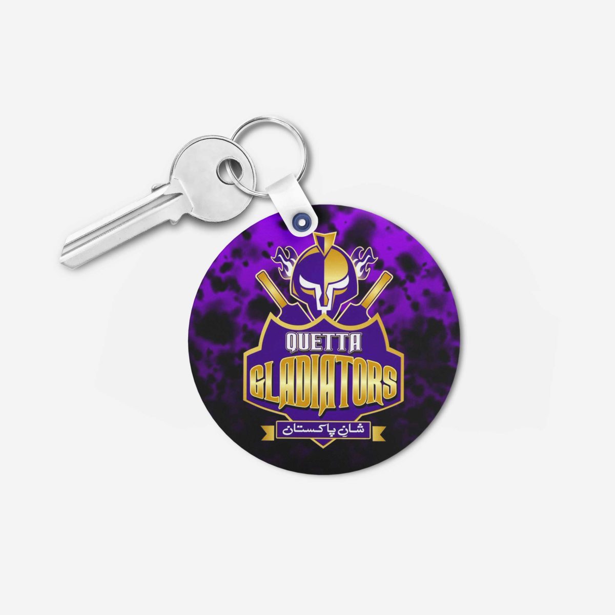 PSL 3 Quetta Gladiators key Chain Round