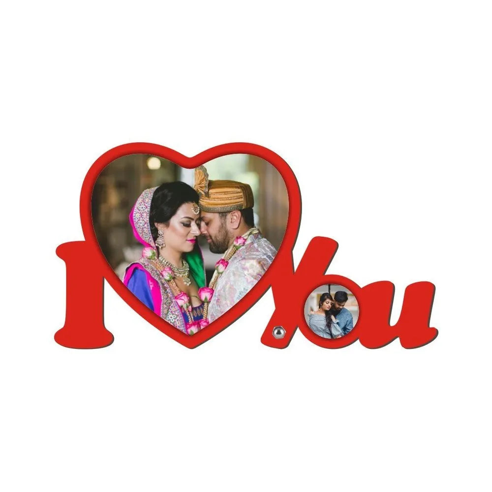 Customized I Love You MDF Wooden Table Frame For Couples