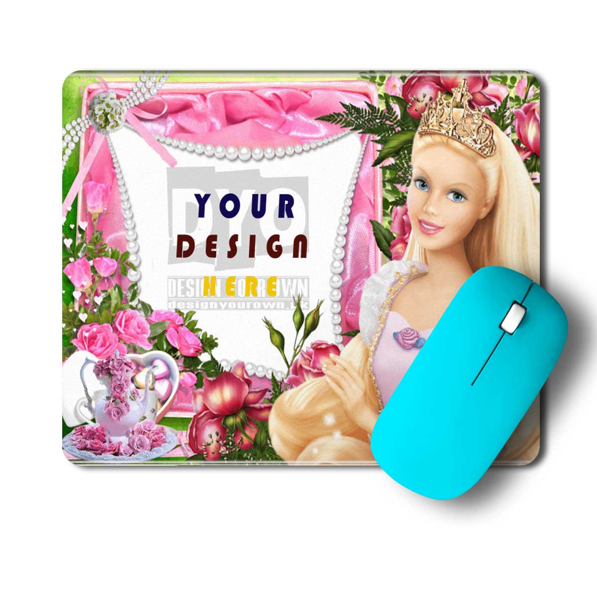 Customized Barbie Mouse Pad