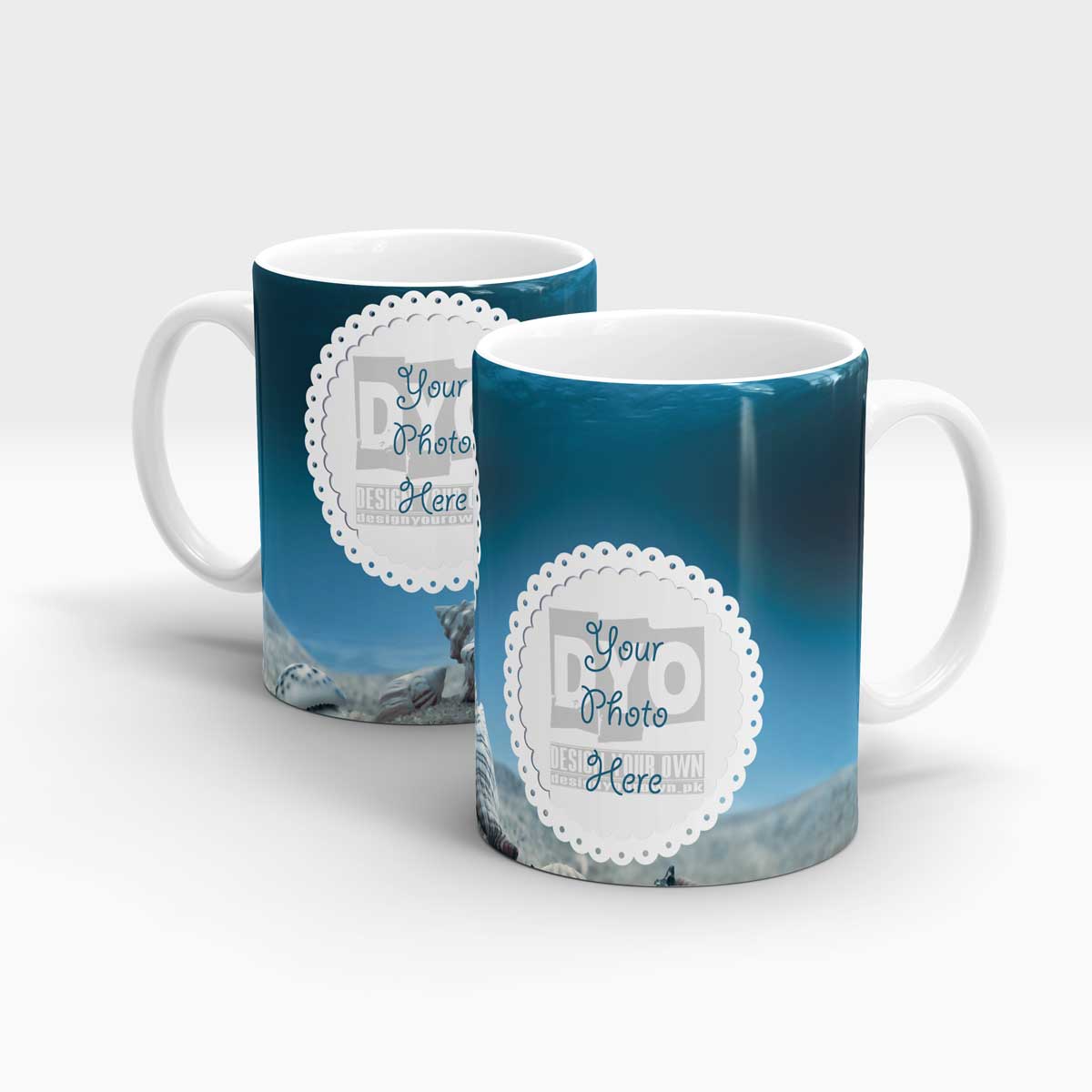 Ocean Life Custom Printed Mug