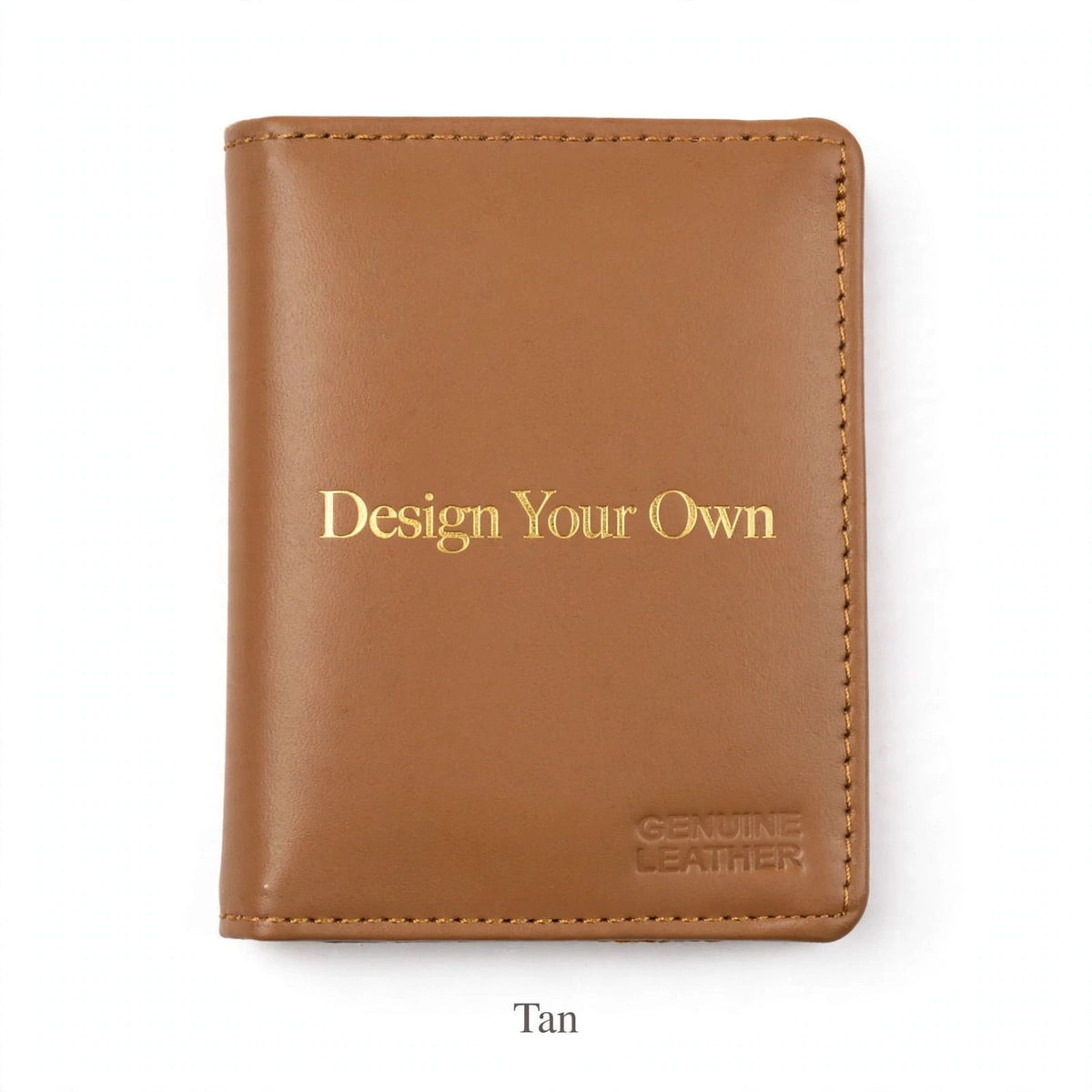 Personalized Slim Genuine Leather Card Holder – Custom Name Engraved | Gift Pakistan