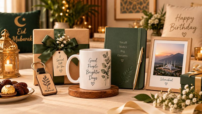 Top 10 Personalized Gifts for Birthdays & Eid in Pakistan