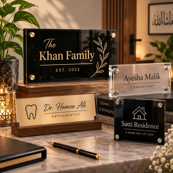 Acrylic Name Plates