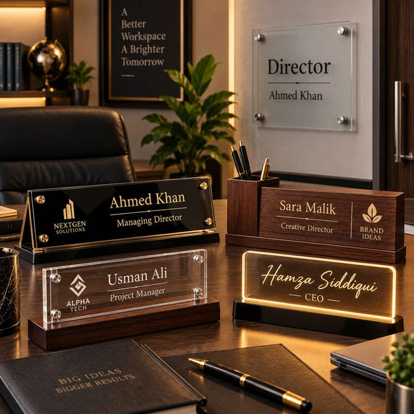 Office & Desk Name Plates