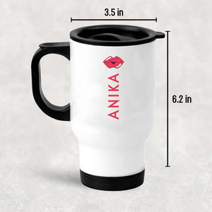 Design Your Own Personalized Insulated Mug for Coffee - Travel Coffee Mug - Large