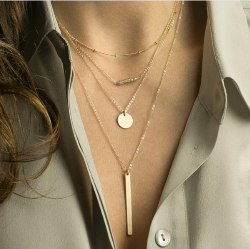 Pencil Shaped Necklace