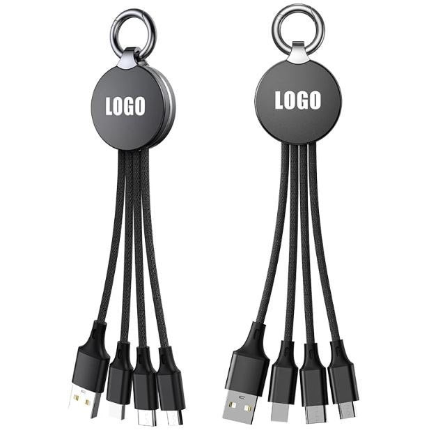 3-in-1 Customized Multifunctional Charging Cable – Personalized Fast Charging Cable