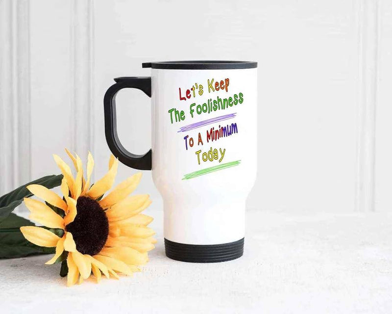 Design Your Own Personalized Insulated Mug for Coffee - Travel Coffee Mug - Large