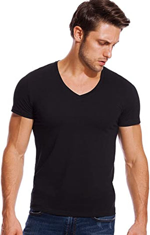 Customized V Neck T-Shirt For Men's And Women's