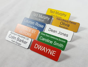 Custom UV Name Badge - Acrylic