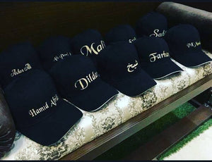 Design Your Own Customized Cap - Black
