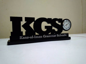 Customized Name Clock