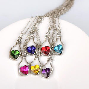 Bottle Heart Necklace
