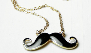 Mustache Necklace