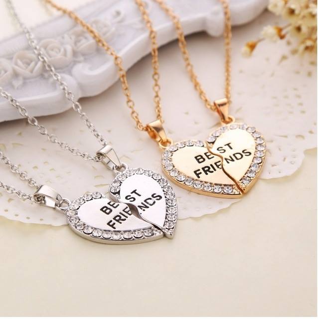 Diamonds Best Friend Necklace Set