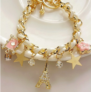 Eiffel Tower Bracelet
