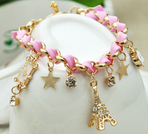 Eiffel Tower Bracelet