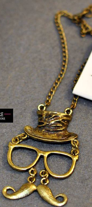 Hat Retro Necklace