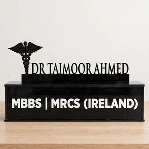 Acrylic Table Sign - 12x6 Inches | DYO