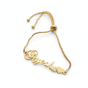 Personalized Ladies Bracelet – Custom Name Engraved | Gift for Her Pakistan