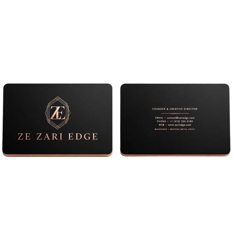 Custom Aluminum Wallet Card – Double-Sided Printed Metal Card | Personalized Photo, Name & Message