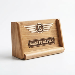 Custom Wooden Name Plate 6x4 – Personalized Engraved | Home & Office Nameplate Pakistan