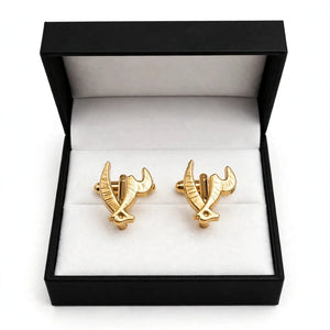 Customized Logo Pair of Cufflinks – Gold, Silver Plated & Pure Silver