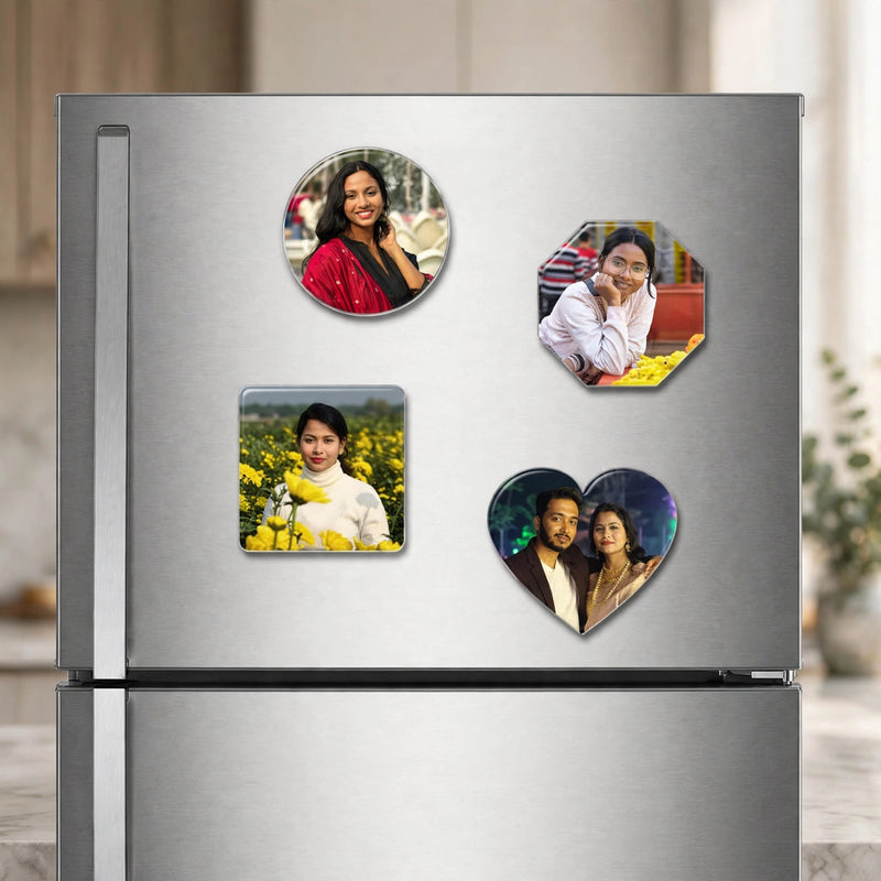 Customized Acrylic Fridge Magnet - 3x3 Inches