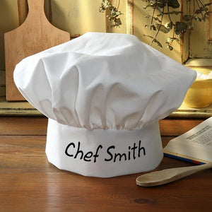 Customized Chef Hat – Personalized Name & Text