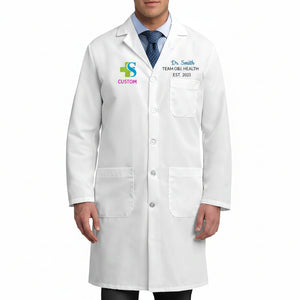 Customized Doctor Coat for Men – Personalized Name & Professional Coat