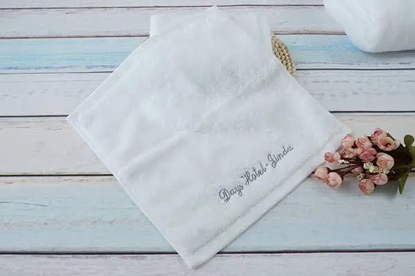 Customized Hand Towels with Embroidery – Personalized Name & Design